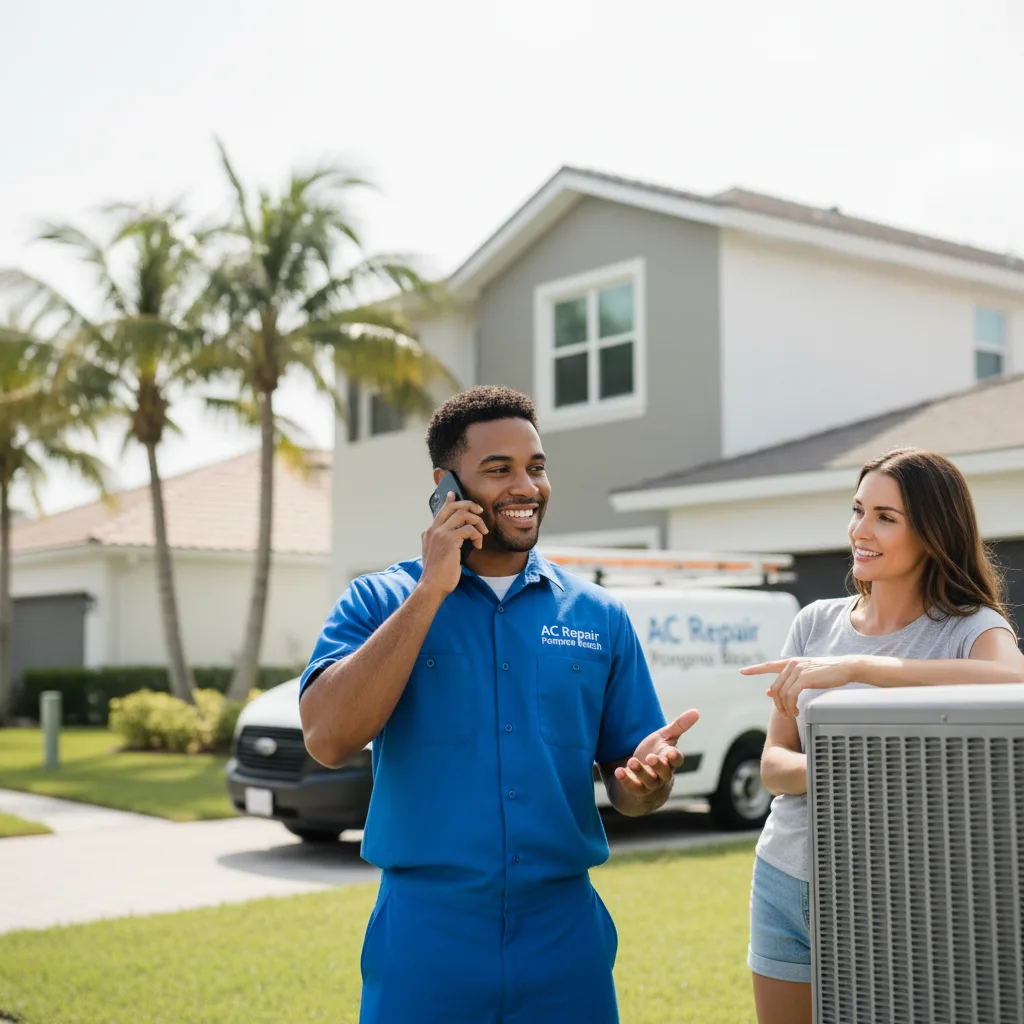 AC Repair Pompano Beach customer support in Fancy Gap